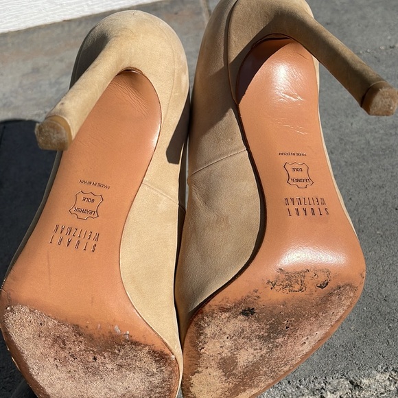 Stuart Weitzman suede heels - Picture 6 of 12